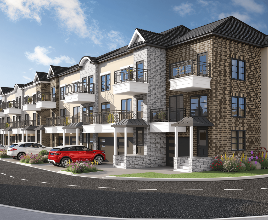 Forestlane Towns, in Courtice, Ontario. 