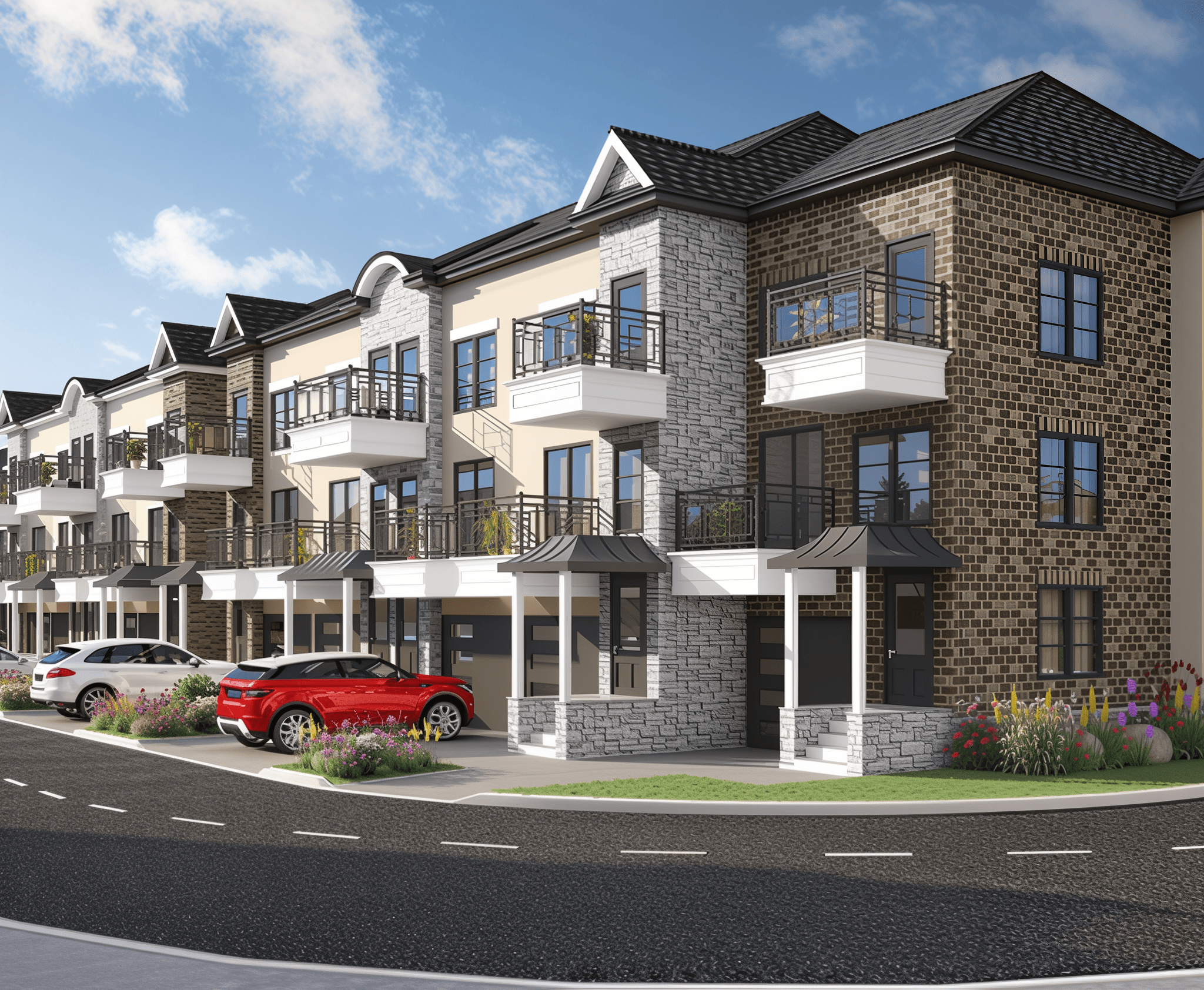 Forestlane Towns, in Courtice, Ontario. 